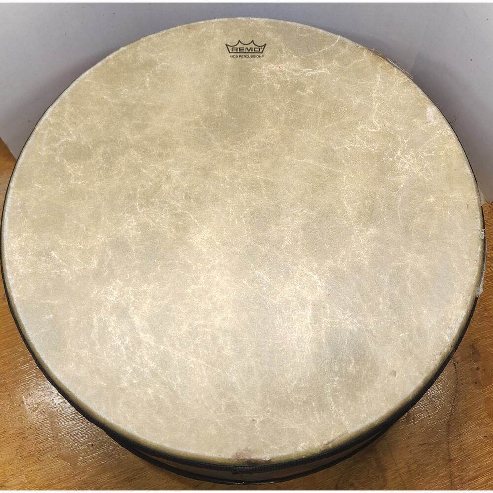 REMO Kid's PERCUSSION Rain Forest Gathering DRUM 8 x 16" Floor No Mallets
